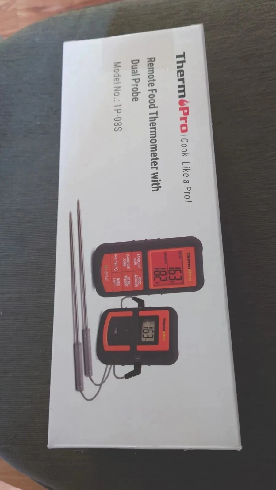 ThermoPro TP-08S Wireless Digital Remote Meat Cooking Thermometer - 300FT Range