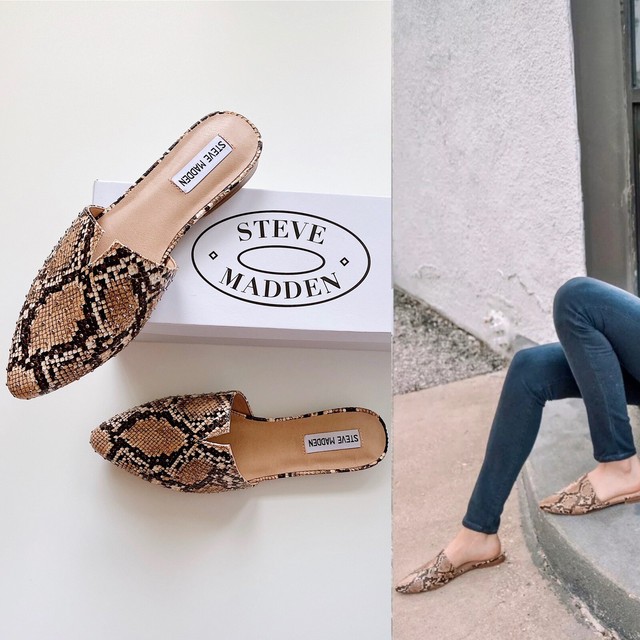 steve madden ally slip on mule
