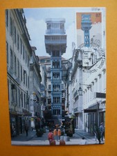 LOT 9435 CARTE MAXIMUM" PORTUGAL TRANSPORTS TERRESTRES" ANNEE 1989