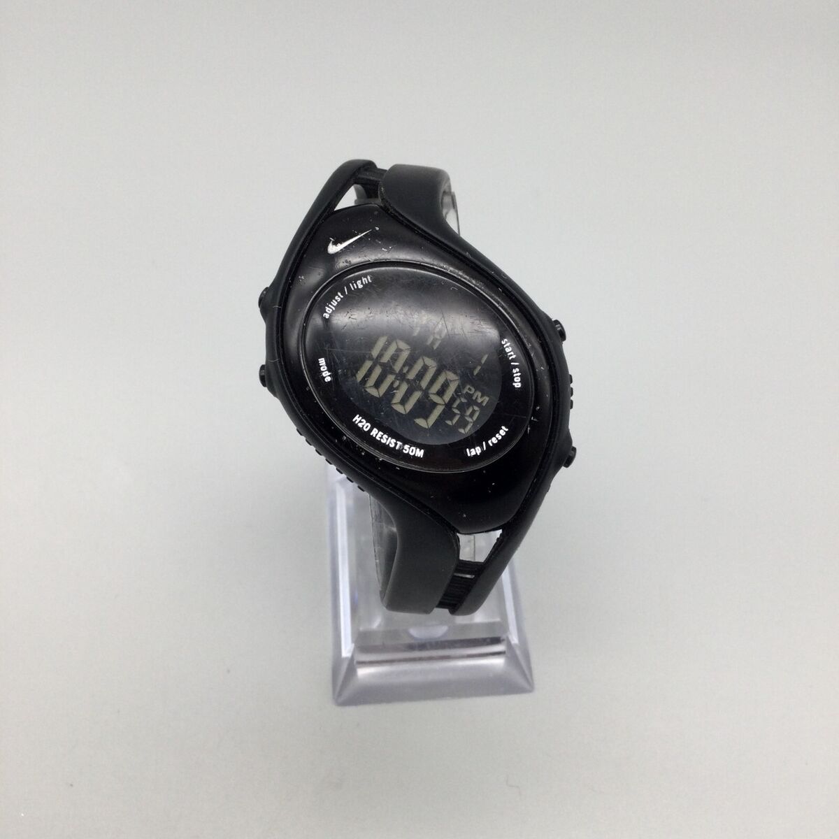 Vintage Nike Triax Watch Men 44mm Black 50M WK006 BROKEN Vintage Nike Triax Watch Men 44mm Black 50M WK006 BROKEN