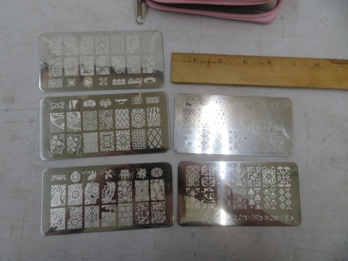 Nail Art Stamping Plates Large lot - Picture 23 of 24