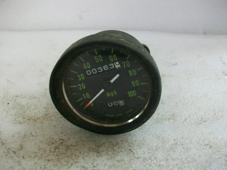 ¡Bonito! Velocímetro Kawasaki F6 125 175 250 350 1970-1975 25001-045 Foto 2 de 4