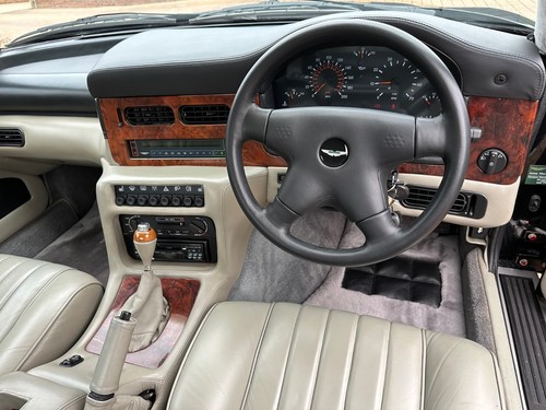 1992 ASTON MARTIN VIRAGE 5.3 AUTO BLACK/GREY 32K MLS FSH STUNNING CAR - Picture 14 of 24