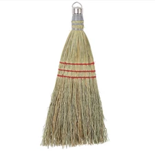 Genuine Joe Whisk Broom, Metal Hang Ring, Natural, 1 Count