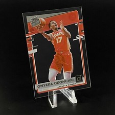Onyeka Okongwu #78 Rated Rookie 2020-21 Clearly Donruss - RC Atlanta Hawks NICE