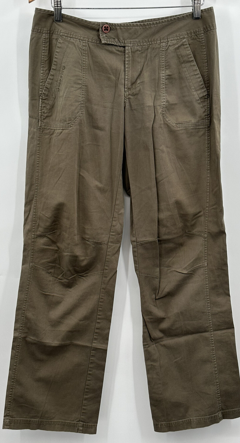 Merrell Pantaloni da Viaggio Escursionismo Outdoor Verde Oliva Donna Taglia 10 32x32