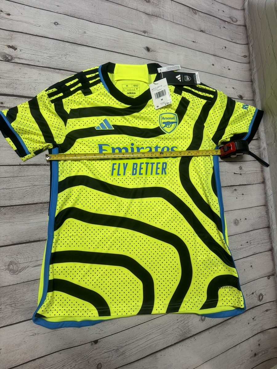 ウェア  Arsenal Away Jersey adidas Arsenal 23/24 Away Jersey Women's Size Med Solar Yellow NWT