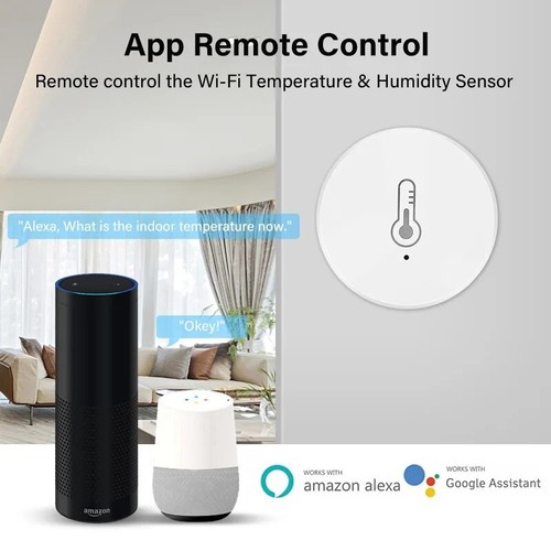 IHSENO Real Time Tuya Smart Life Zigbee Temperature And Humidity Sensor - Picture 3 of 14