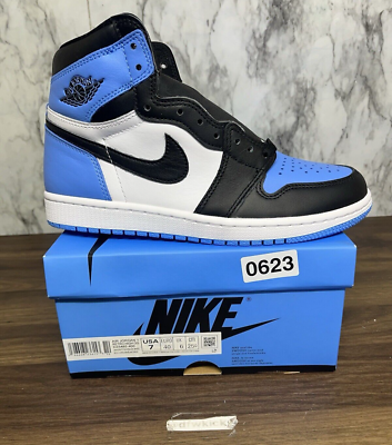 Size 7 - Jordan 1 Retro OG High UNC Toe for sale online | eBay