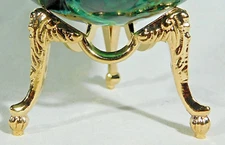 Sphere Display Stand Decorative Design Gold Color Medium Size