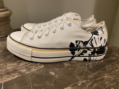 Converse Chuck Taylor All Star Platform Low Hybrid Floral Motif Fusion Size 