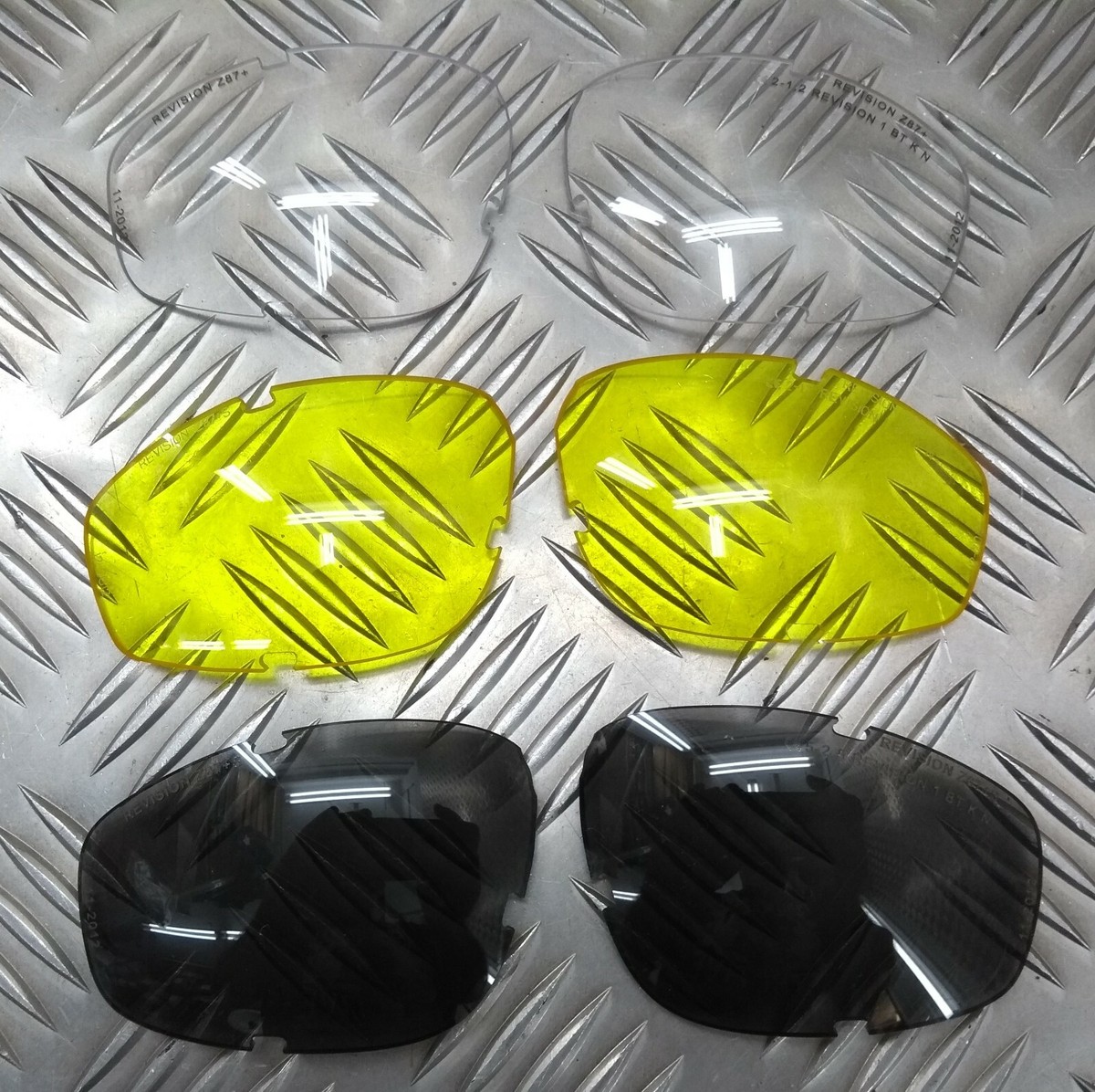 Lunettes De Protection Revision Bullet Ant - Set De 3 Lentilles Interchangeables + étui Souple - Occasion Très Bon état