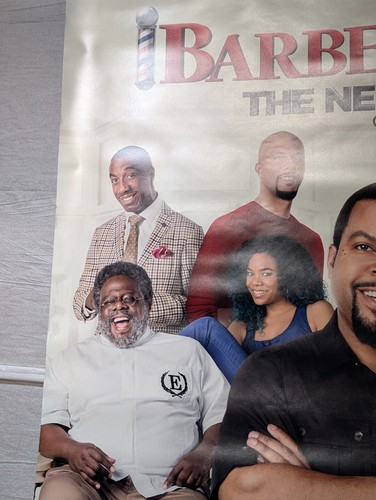 Warner Bros Barbershop: The Next Cut Movie Theatre Poster Ice Cube Cedric Minaj - Picture 2 of 8