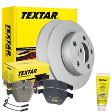 TEXTAR Bremsensatz MERCEDES G-KLASSE W461 W463 HINTEN Ø272 MIT WK + CERATEC