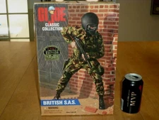 [GI JOE BRAND] BRITISH S.A.S. SOLDIER, ACTION FIGURE, 12" TALL, [NIB],#1996 yr