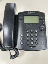 Polycom VVX 300 VoIP 6 Line Business Media Phone - Black