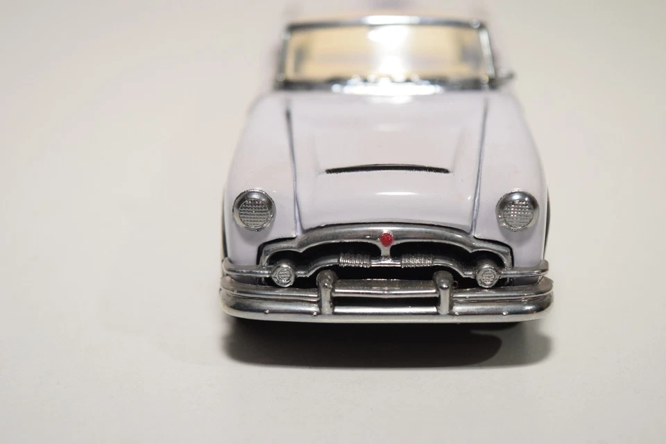 B7 1:43 FRANKLIN MINT PACKARD CARIBBEAN CONVERTIBILE VIOLA QUASI COME NUOVO - Immagine 3 di 4