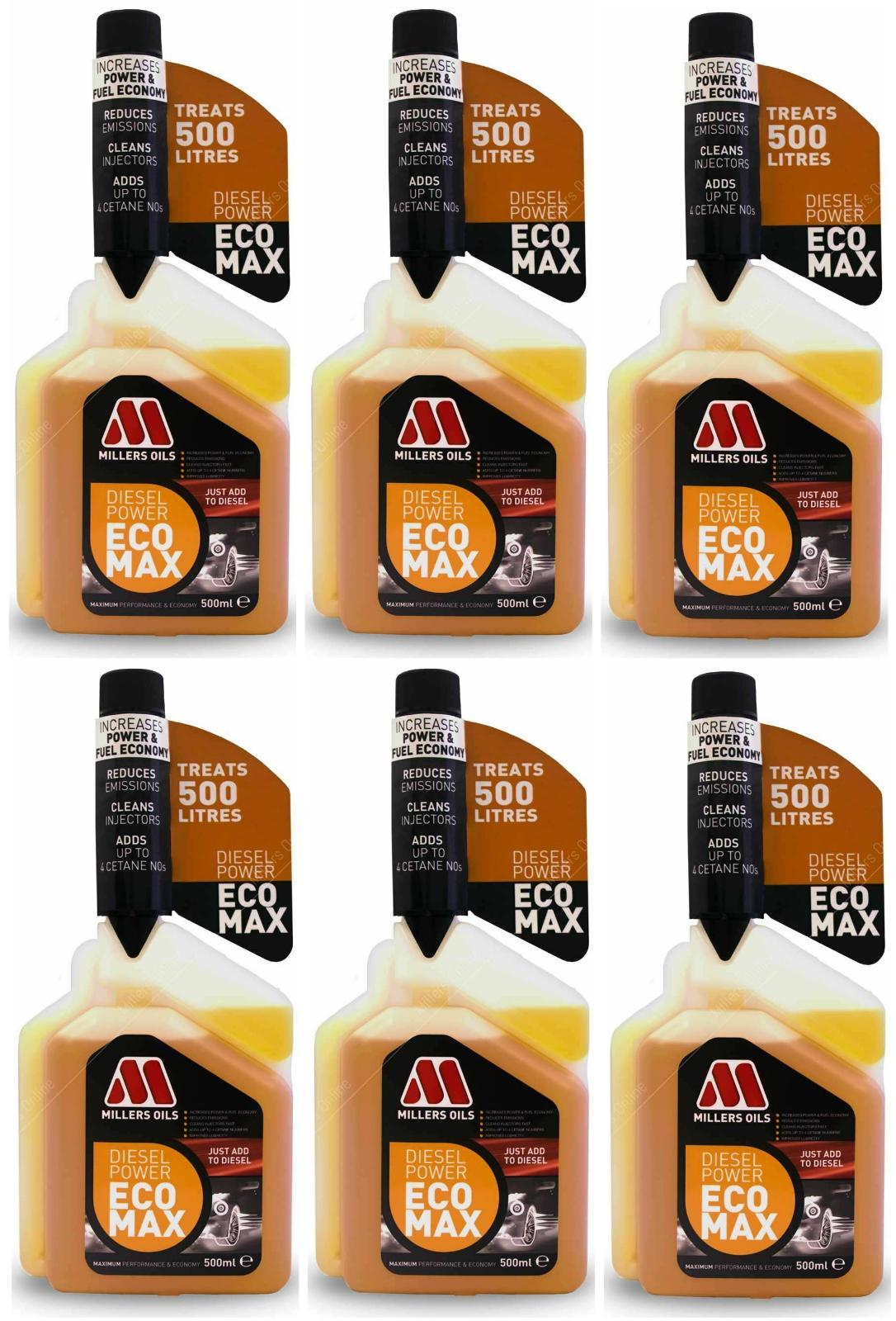 Millers Oils Diesel Power Fuel Additive Treatment eBay