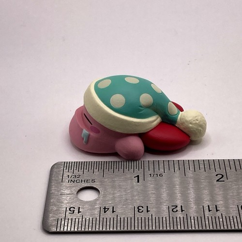 Kirby Sleep Shakurel Planet Mini Figure Mascot Japan Game Anime Gasha F/S - Picture 4 of 9