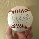 Rawlings MLB Baseball Manny Ramirez Autographed Boston Red Sox / Tampa Bay Rays