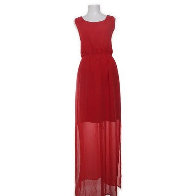 Dry Lake, Maxikleid, Größe: M, Louisa Long Dress, Rot, Elasthan/Polyester #KLC