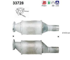 AS Katalysator 33728 für VW GOLF 3 1H1 Variant 1H5 1E7 PASSAT B3 B4 3A2 35I 3A5