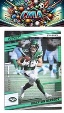 2022 Panini Prestige #229 Braxton Berrios Xtra Points Green #/249