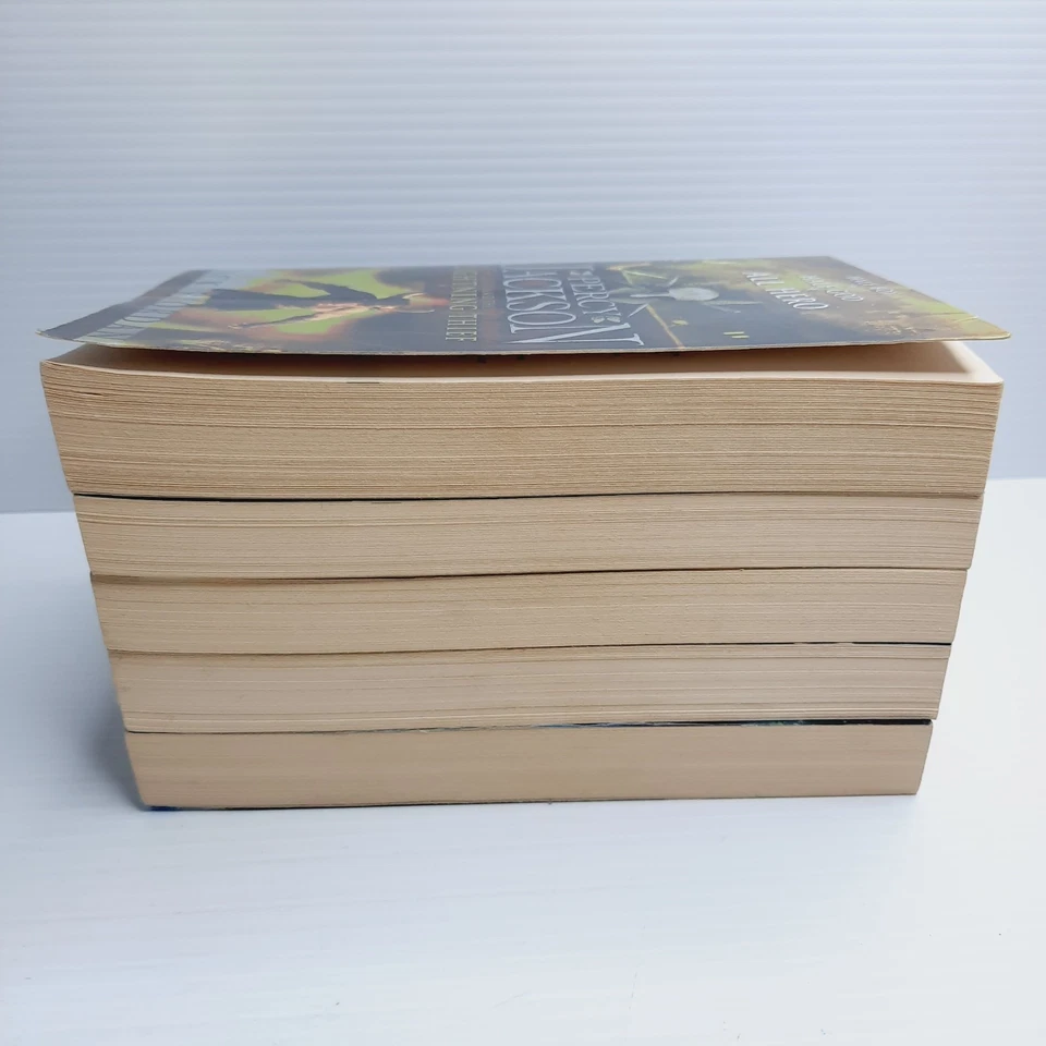 Percy Jackson And The Olympians Complete Series Books 1-5 Paperback Rick Riordan - image 3 of 4