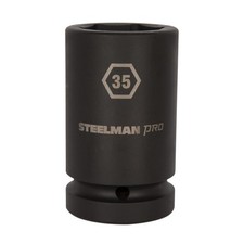 Steelman Pro 1-inch Drive X 35mm 6-point Deep Impact Socket 79399