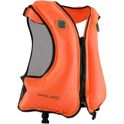 aufblasbare Sicherheitsweste Wassersport Schwimmhilfe Kajak SUP Tauchen Sichtbar