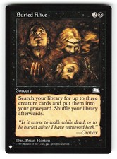 Buried Alive # (NM) (Non-Foil) (U) (LIST) Magic MTG