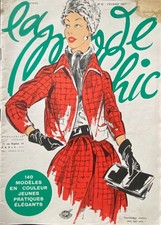 La Mode Chic 1957 N&deg; 81-140 Color Models 1957 Youth Practice Posters