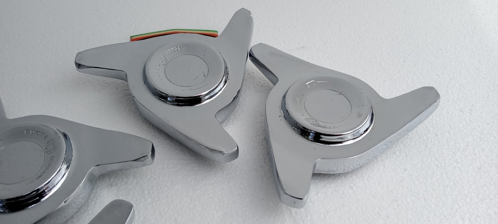 Ferrari Boranni Wheel Knock Off Nuts_Curved Ears_32 Rudge_275 GTS_GTB/4_330_365