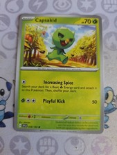 capsakid pokemon card 024/072 - Shiny Treasure ex shuffle your deck Pokemon 2023 SV4a Shiny Treasure