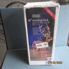HOLIDAY HOME 48" ANIMATED LITE DEER NIB