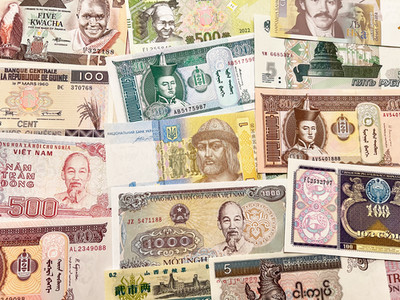 2000 Banknote World Paper Money Lot 20 Packs of 100 Sets Bulk Resale Currency