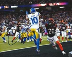 Cooper Kupp Autographed Los Angeles Rams 8x10 Photo with COA/Matching Hologram