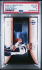 2005 UPPER DECK ULTIMATE COLLECTION #GJ-TB TOM BRADY GAME JERSEY /99 PSA 9