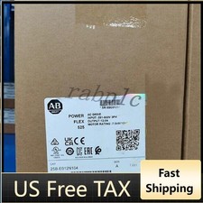 Allen Bradley AB 25B-E012N104 10HP FW 6.001 POWERFLEX 525 AC Drive US Free Tax
