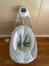 Ingenuity SimpleComfort - Columpio de beb  ligero y compacto de 6 velocidades