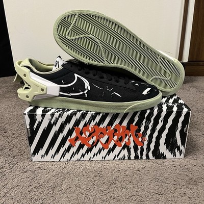 Size 12 - Acronym x Nike Blazer Low Black Olive Aura