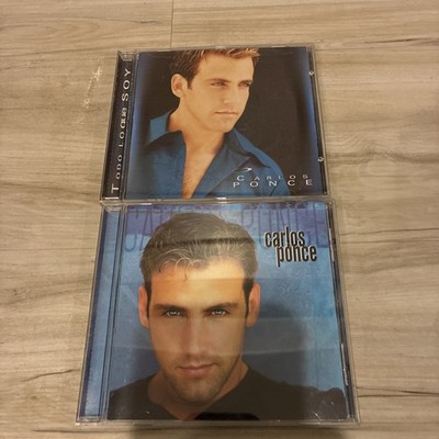 Carlos Ponce  2 CD LOT - Todo Lo Que Soy & Self Titled - Spanish Espanol CDs