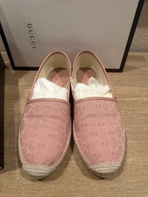 Gucci espadrilles women s size 40 Soft Pink Lightly Used 
