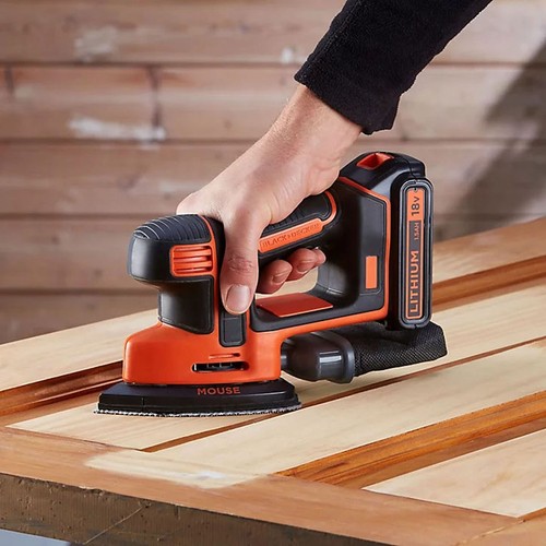Black+Decker Detail Sander Cordless 18V 1.5Ah Li-Ion Compact Lightweight - Picture 5 of 7