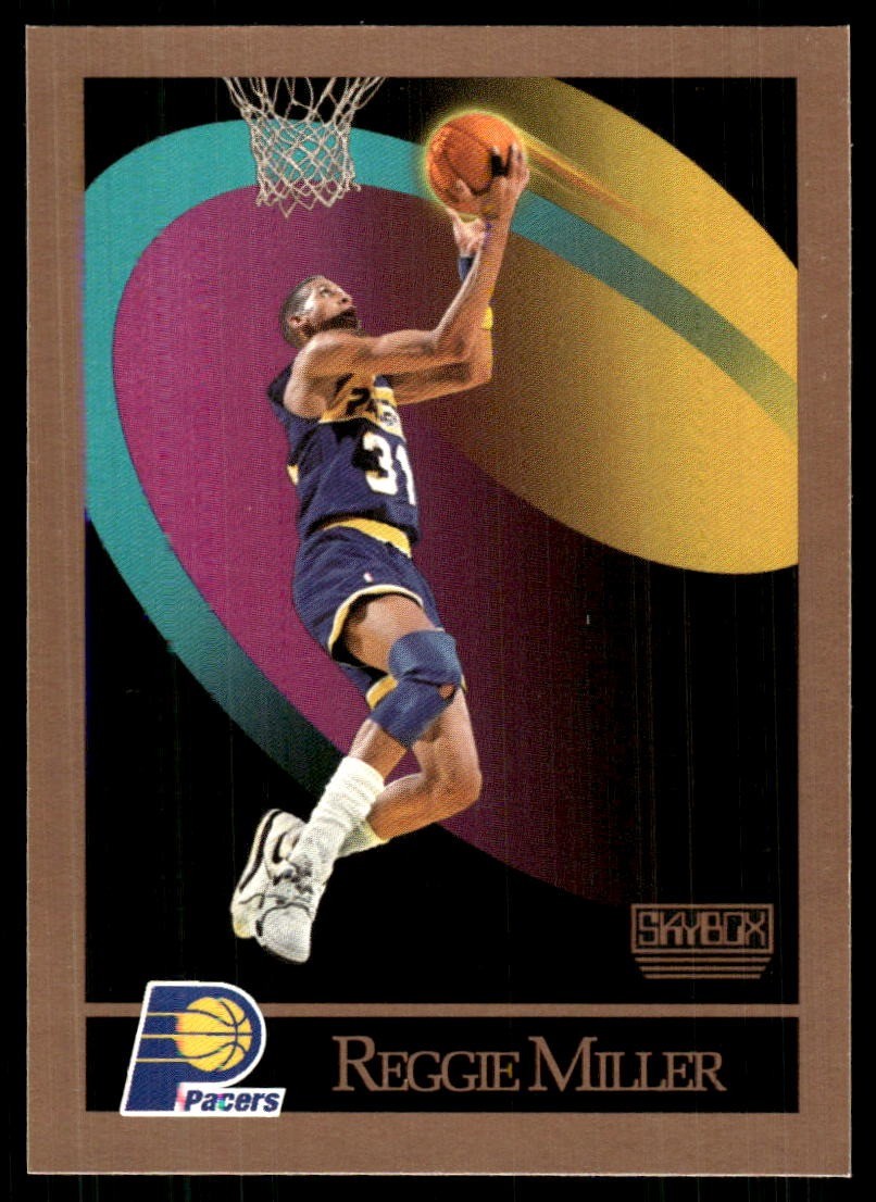 Reggie Miller 1990-91 SkyBox #117 Pacers FREE SHIPPING StackedPacks