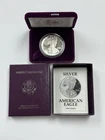 1992-S Proof $1 American Silver Eagle Box, OGP & COA