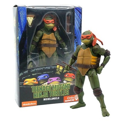Teenage Mutant Ninjia Turtles Action Figure Statue Model Toy NECA 1990 Movie