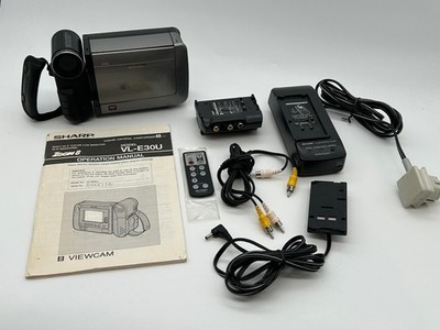 SHARP Viewcam VL-E30U Camcorder, Video8, Zoom 8, getestet, TOP