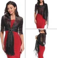 Sparkling Metallic Shawls and Wraps for Evening Party/Wedding/Formal Dresses (Wi