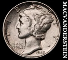 1945 Mercury Dime- Silver  Scarce High Grade  No Reserve #i4073